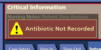 antibiotic warning