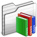 library folder white